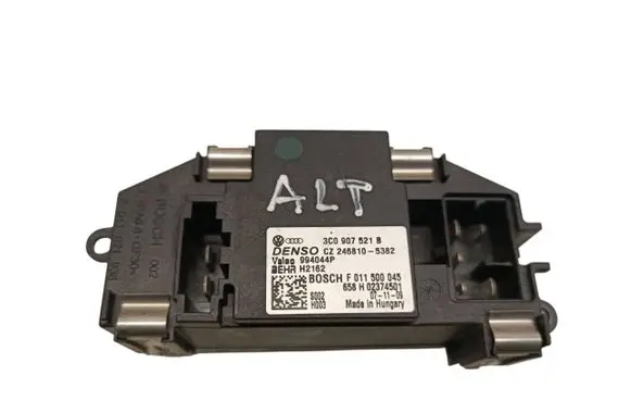 Heater blower motor/fan resistor
