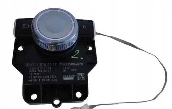 Mercedes-Benz C W204 Multifunctional control switch/knob A2048700779