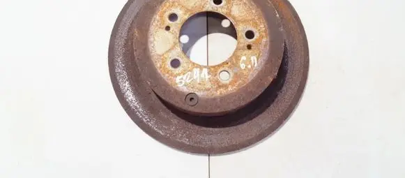 Mitsubishi Outlander Rear brake disc neventiliuojamas