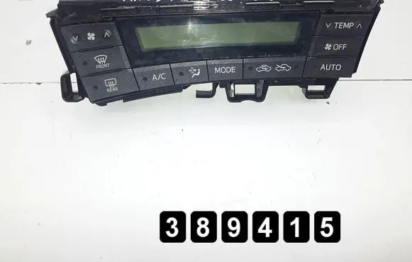 Toyota Prius (XW30) Climate control unit 75D725