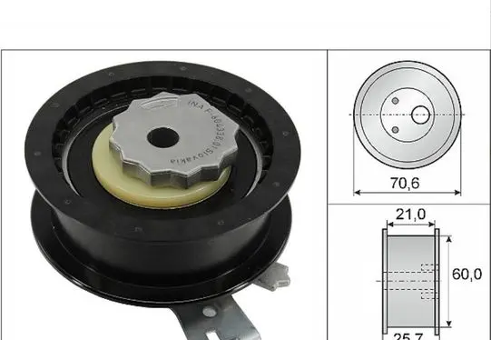 Volkswagen Golf VII Timing belt tensioner F604338 531088210