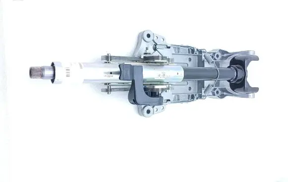 Steering wheel axle set