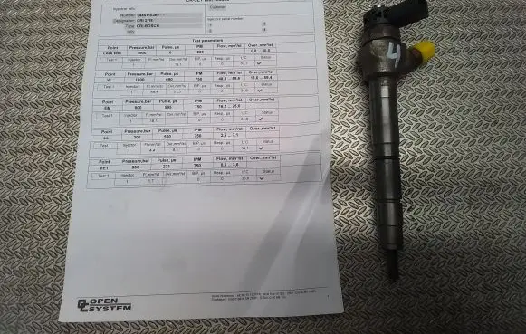 Volkswagen Crafter Fuel injector 0445110369