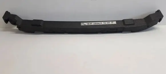 Front bumper foam support bar