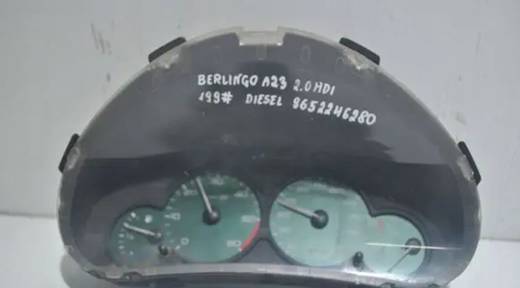 Citroen Berlingo Speedometer (instrument cluster) 9652246280