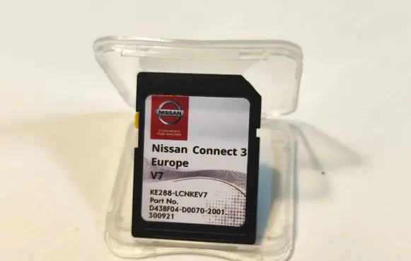 Nissan Qashqai Navigation maps CD/DVD KE288LCNKEV7 300921 D43BF04D00702001