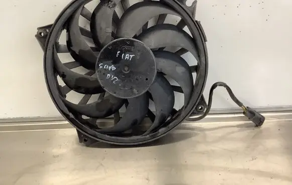 Electric radiator cooling fan