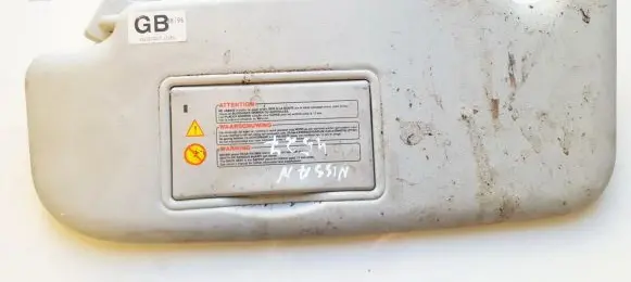 Nissan Qashqai Sun visor