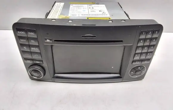 Mercedes-Benz ML W164 Radio/CD/DVD/GPS head unit A1649002401 A1649012400 A0019025300