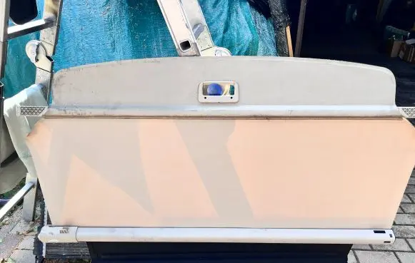 Parcel shelf load cover