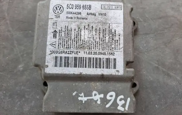 Volkswagen Golf VI Airbag control unit/module 5C0959655B 5WK44236 003G5RA2EPU