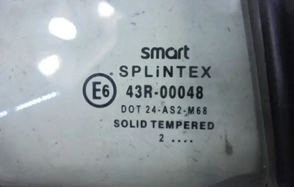 Smart ForTwo I Front triangle window/glass 