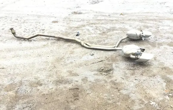 Porsche Macan (95B) Muffler/silencer 95B253611S 95B253612