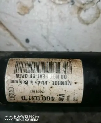 Audi A7 S7 4G Front shock absorber with coil spring 4G0031D