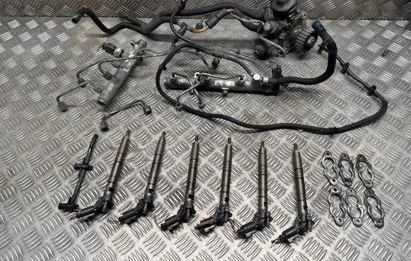 Volkswagen Touareg II Fuel injection system set 059130277BE 059130090BJ 059130764AB