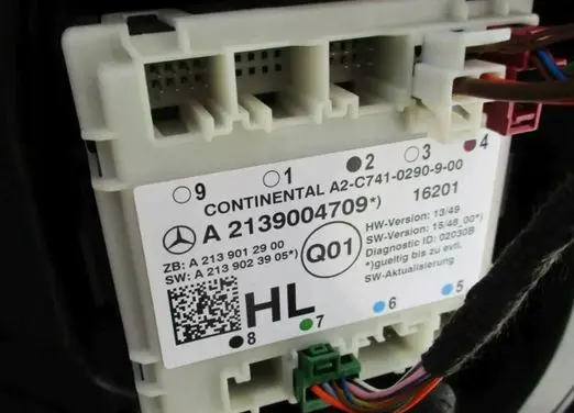 Mercedes-Benz E W213 Door control unit/module A2139004709