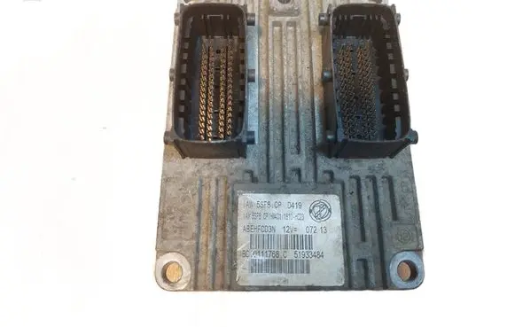 Fiat Panda III Engine control unit/module ECU IAW5SF8CP 51933484 HW401