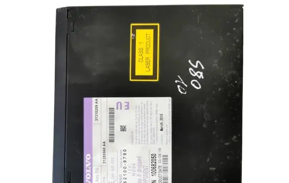 Navigation unit CD/DVD player