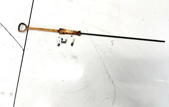 Opel Meriva A Oil level dip stick 