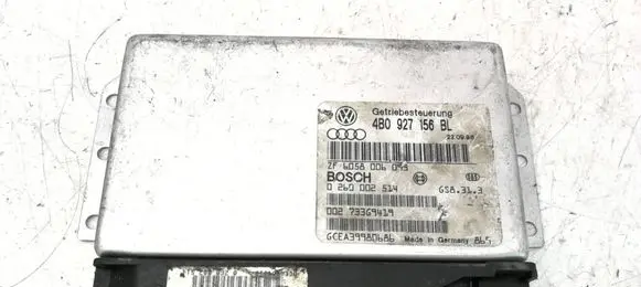 Audi A6 S6 C5 4B Gearbox control unit/module 4B0927156BL 0260002514 ZF6058006053