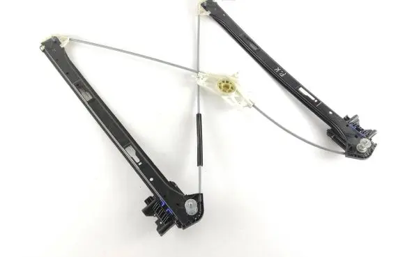 Front window lifting mechanism without motor