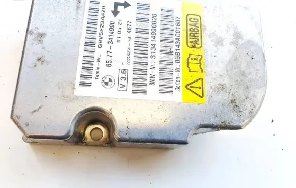 BMW X3 E83 Airbag control unit/module 65773414990 65.77-3414990