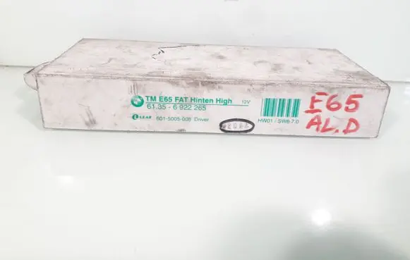 BMW 7 E65 E66 Door control unit/module 61356922265