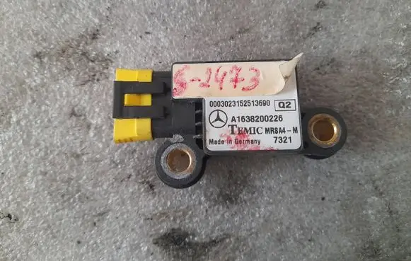 Airbag deployment crash/impact sensor