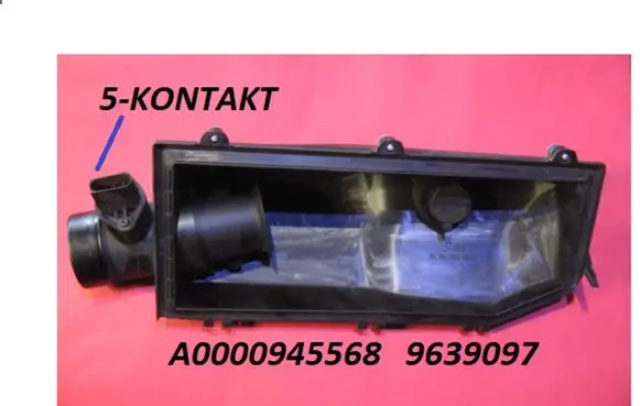 Mercedes-Benz C W203 Mass air flow meter A0000945568 9639097