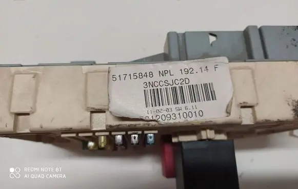 Fiat Stilo Fuse module 51715848 3NCCSJC2D 46750594