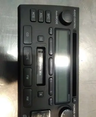 Lexus GS 300 400 430 Radio/CD/DVD/GPS head unit 861203A612 12200015800101