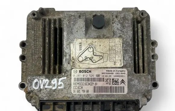 Peugeot 206+ Engine control unit/module ECU 9666579080 0281012526