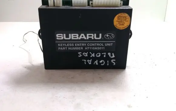 Subaru Legacy Alarm control unit/module H7110AS011