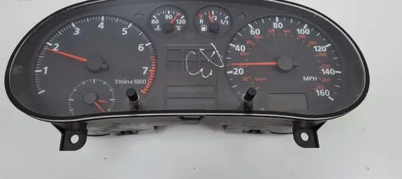 Audi A3 S3 8L Speedometer (instrument cluster) 8L0919910A