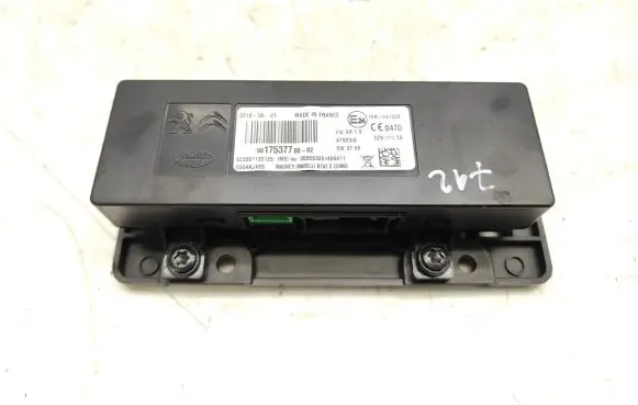 Peugeot 2008 I Bluetooth control unit module 9817537780 503551122125 9810624380