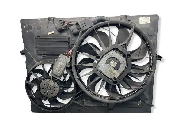 Porsche Cayenne (9PA) Electric radiator cooling fan 7L0121203G 0130706809