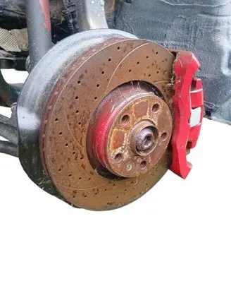 Audi A6 S6 C6 4F Front brake disc
