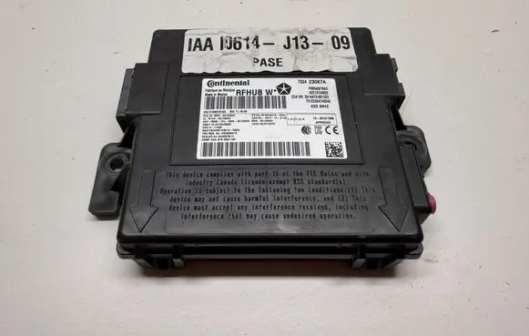 Dodge Durango III Keyless (KESSY) go control unit/module IAA10614J1309 P68343278AD A2C13124003