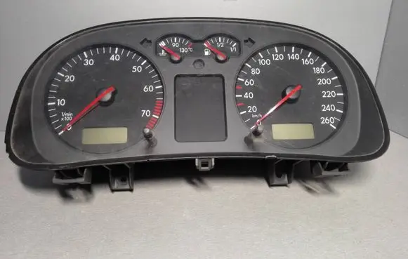 Volkswagen Golf IV Speedometer (instrument cluster) 1J0919881B 00731011338209 0263611022