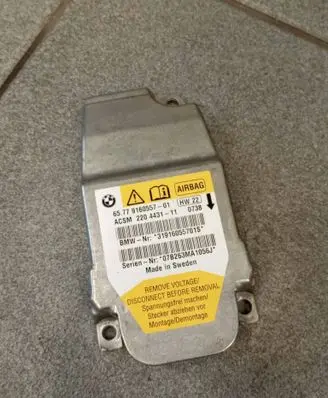 BMW 5 E60 E61 Airbag control unit/module 9160557 65779160557 220443111