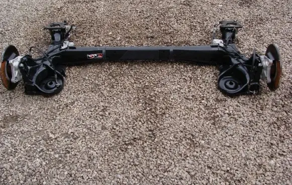Citroen Berlingo Rear axle beam with reductor 