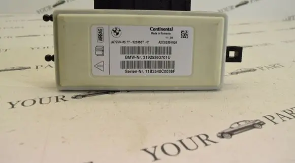 BMW X3 F25 Airbag control unit/module 9253637