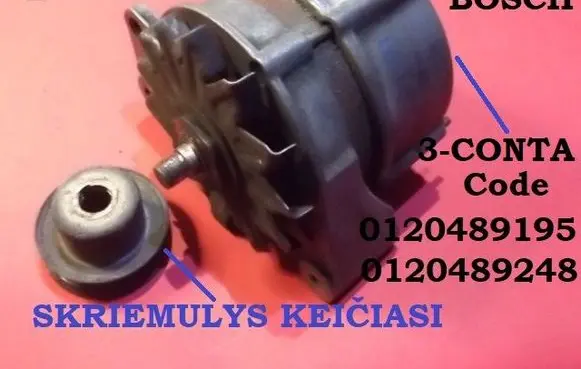 Audi 80 90 B3 Generator/alternator 0120489195 0120489248