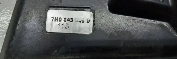 Volkswagen Multivan T5 Sliding door check strap stopper 7H0843646D