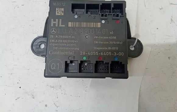 Mercedes-Benz C W204 Door control unit/module A2189001401