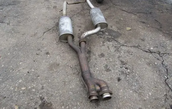 Mercedes-Benz S W220 Muffler/silencer A2204910800-MERC3 A2204910800