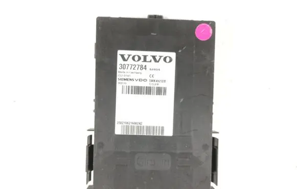 Volvo S80 Keyless (KESSY) go control unit/module 30772784