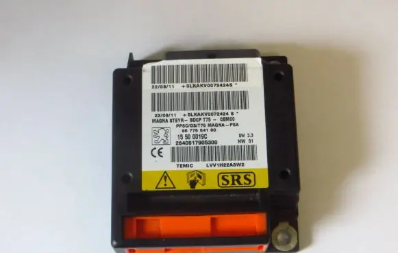 Peugeot RCZ Airbag control unit/module 9677664180 15500019C 2840617905300