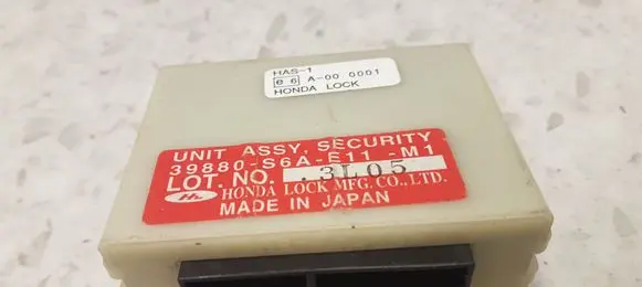 Honda FR-V Alarm control unit/module 39880S6AE11M1