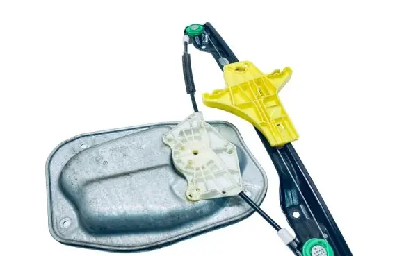 Volkswagen Jetta V Rear window lifting mechanism without motor 1K5839461